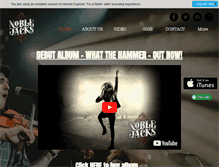 Tablet Screenshot of noblejacks.com